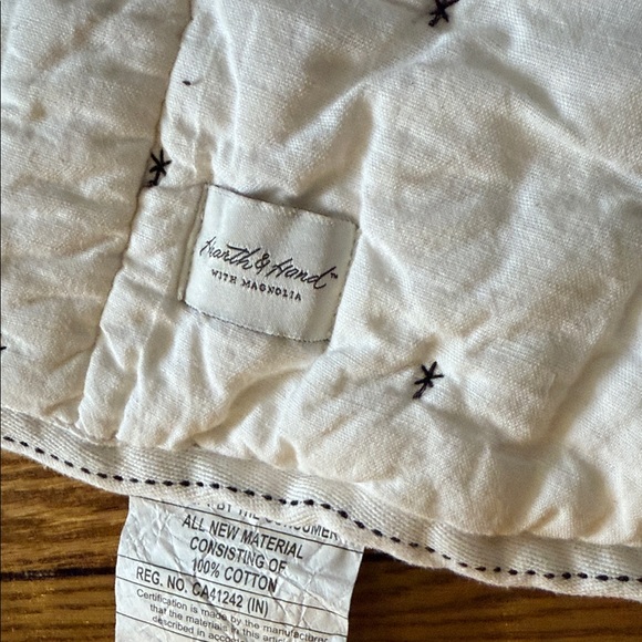 Hearth & Hand w/ Magnolia Ivory Quilted Tree Skirt - Picture 5 of 5